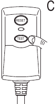 Bestway - 58392E - GFCI Test Stap 3 GFCI Test Stap 3