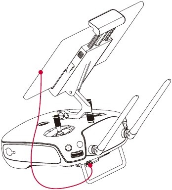 dji - PHANTOM 3 - Mobiele apparaatverbinding Mobiele apparaatverbinding