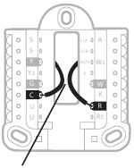 Honeywell - T6 Pro - Stroomopties Stap 1 Stroomopties Stap 1