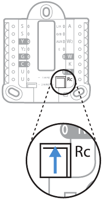 Honeywell - T6 Pro - UWP-montagesysteem/R/Rc schuifregelaar UWP-montagesysteem/R/Rc schuifregelaar