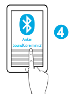 Anker - Soundcore mini 2 - Bluetooth-modus stap 3 Bluetooth-modus stap 3