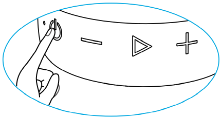 Anker - Soundcore mini 2 - In- / uitschakelen stap 1 In- / uitschakelen stap 1
