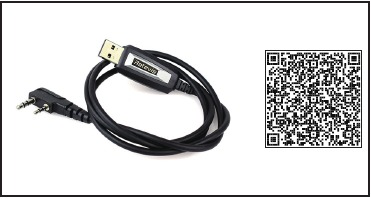 Retevis - RT22 - Programming cable Programming cable