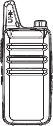 Retevis - RT22 - Radio body Radio body