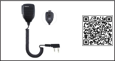 Retevis - RT22 - Speaker microphone Speaker microphone