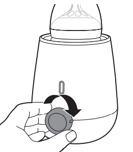 Philips - AVENT SCF355 - De flessenwarmer gebruiken om melk te verwarmen Stap 4 De flessenwarmer gebruiken om melk te verwarmen Stap 4