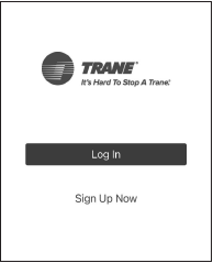 Trane - XL824 - Trane Home Registratie Stap 1 Trane Home Registratie Stap 1