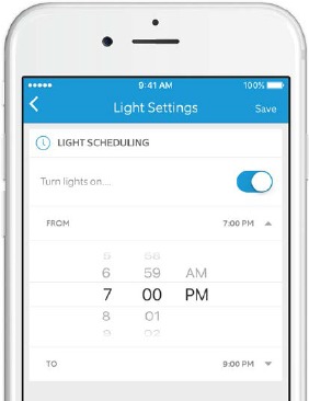 ring - Floodlight Cam - Selecteer Lichtinstellingen Stap 1 Selecteer Lichtinstellingen Stap 1