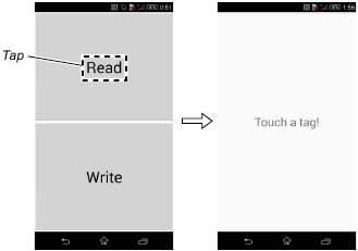 Sony - WF-1000XM3 Series - Controlemethode van de NFC-taggegevens stap 6 Controlemethode van de NFC-taggegevens stap 6