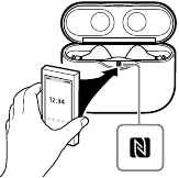 Sony - WF-1000XM3 Series - NFC-taggegevens schrijven stap 7 NFC-taggegevens schrijven stap 7