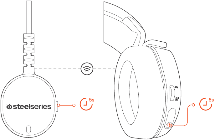 SteelSeries - ARCTIS 7 - KOPPELEN KOPPELEN