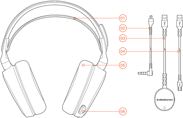 SteelSeries - ARCTIS 7 - PRODUCTOVERZICHT - Deel 1 PRODUCTOVERZICHT - Deel 1