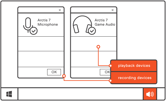 SteelSeries - ARCTIS 7 - SYSTEEMINSTELLING: WINDOWS SYSTEEMINSTELLING: WINDOWS