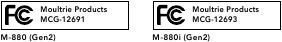 Moultrie - M-880 - FCC-verklaringen FCC-verklaringen