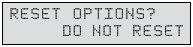 Moultrie - M-880 - Opties resetten Opties resetten