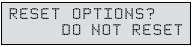 Moultrie - M-880 - Opties resetten Opties resetten