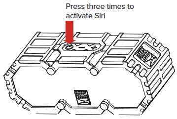 Altec Lansing - MINI LIFEJACKET 2 - Siri activeren Siri activeren