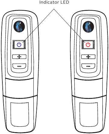 BlueParrott - C300-XT - Batterijvermogenindicatoren Batterijvermogenindicatoren
