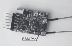 FrSky - X4R-SB - RSSI-pad RSSI-pad