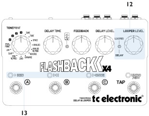 TC Electronic - FLASHBACK X4 - De Looper-module gebruiken De Looper-module gebruiken