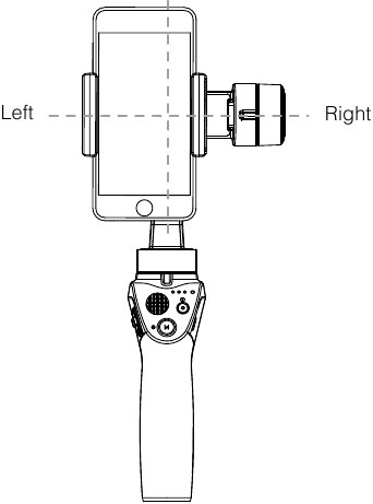 dji - OSMO MOBILE 2 - De mobiele telefoon verticaal monteren Stap 3 De mobiele telefoon verticaal monteren Stap 3