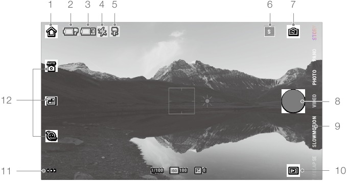 dji - OSMO MOBILE 3 - Cameraweergave Cameraweergave