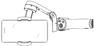 dji - OSMO MOBILE 3 - Zijgripmodus Zijgripmodus