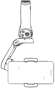 dji - OSMO MOBILE 3 - Ondersteboven modus Ondersteboven modus