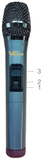 VeGue - VS-0808 - Microfoonbediening en basisbediening Microfoonbediening en basisbediening