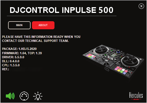 Hercules - DJ Control Inpulse 500 - Audiotest Audiotest