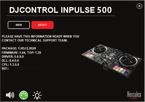 Hercules - DJ Control Inpulse 500 - MIDI-test MIDI-test