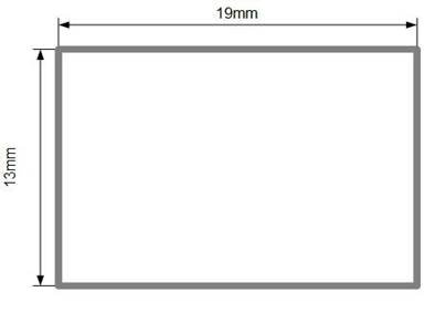FETtec - OSD Board - Afmeting (in mm) Afmeting (in mm)