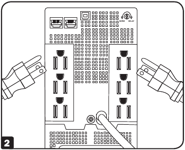 Tripp Lite - Internet Office 700 - Snelle installatiestap 2 Snelle installatiestap 2