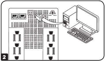 Tripp Lite - Internet Office 700 - USB-communicatie USB-communicatie
