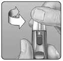 OneTouch - Ultra Mini - Pas de diepte-instelling aan Pas de diepte-instelling aan