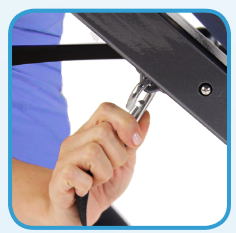 Teeter Hang Ups - ComforTrak EP-560 - Hoek Tether: Stel de Hoek vooraf in Hoek Tether: Stel de Hoek vooraf in