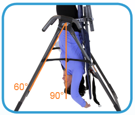 Teeter Hang Ups - ComforTrak EP-560 - Volledige Inversie Figuur 21 Volledige Inversie Figuur 21
