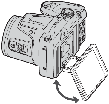 Nikon - COOLPIX B500 - De hoek van de monitor wijzigen stap 2 De hoek van de monitor wijzigen stap 2