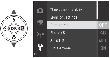 Nikon - COOLPIX B500 - Menubediening Stap 4 Menubediening Stap 4