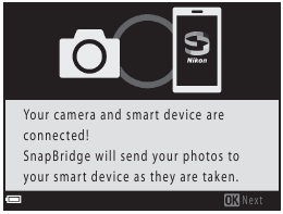 Nikon - COOLPIX B500 - Instellen vanaf een smartphone of tablet Stap 7 Instellen vanaf een smartphone of tablet Stap 7