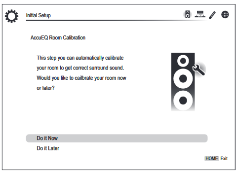 Onkyo - TX-NR636 - AccuEQ Room Calibration - Stap 1 AccuEQ Room Calibration - Stap 1