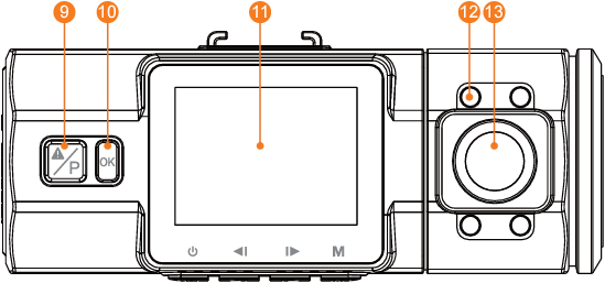 Vantrue - OnDash N2 Pro - Camera overzicht stap 3 Camera overzicht stap 3