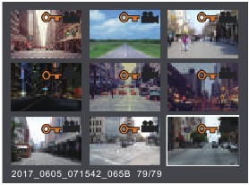 Vantrue - OnDash N2 Pro - Video's/foto's bekijken op de camera stap 1 Video's/foto's bekijken op de camera stap 1
