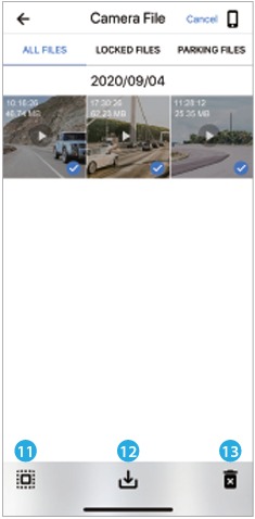 Viofo - A139 - APP-lay-outoverzicht stap 4 APP-lay-outoverzicht stap 4