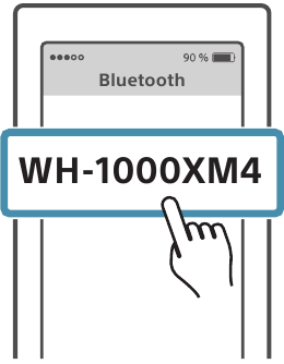 Sony - WH-1000XM4 - Bediening Stap 15 Bediening Stap 15