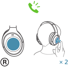 Sony - WH-1000XM4 - Bediening Stap 18 Bediening Stap 18