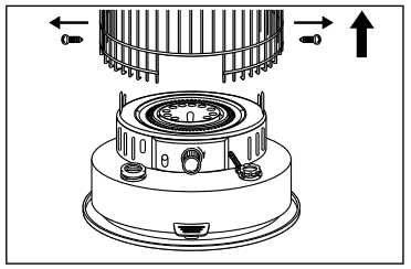 Dyna-Glo - WK95C6C - WICK ASSEMBLY Fig. A WICK-MONTAGE Afb. A