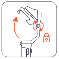 Hohem - iSTEADY V2 - Hoe monteer en balanceer ik de mobiele telefoon op de gimbal? Stap 2 Hoe monteer en balanceer ik de mobiele telefoon op de gimbal? Stap 2