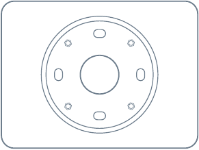 nest - Learning Thermostat - Optionele afdekplaat Optionele afdekplaat