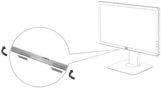 Dell - AC511 - Uw Dell USB-soundbar instellen Stap 2 Uw Dell USB-soundbar instellen Stap 2